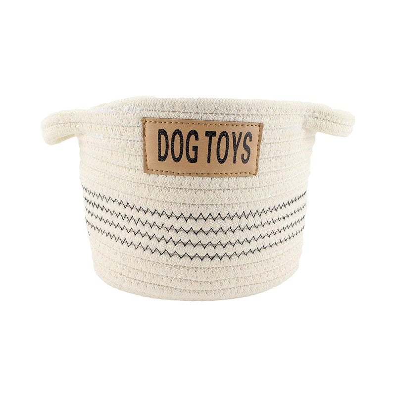 Midlee Dog Toy Rope Cotton Basket (Small) - Image 1